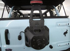 Ford Bronco Third Brake Light Extension Bracket - Star Design - V2